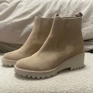 Dolce vita suede booties